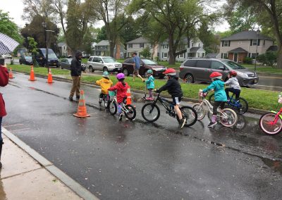 Kids on bikes